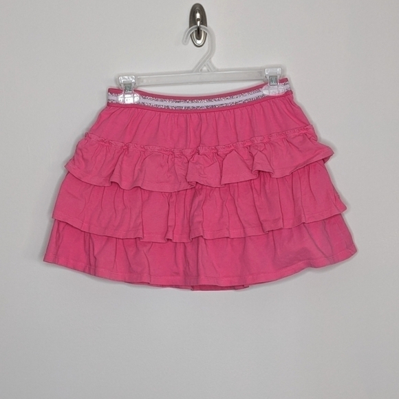Boden Pink Tier Ruffle Skort Skirt 11/12 - Picture 1 of 5